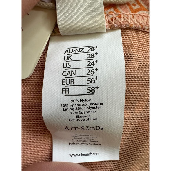 ArteSands Bikini Bottoms Salmagundi Botticelli High Waist Swim Pant NWT - Picture 7 of 10
